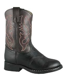 Smoky Mountain 1110 Boy's Diego Boot Black/Brown Child's 8.5