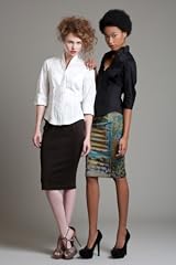 BL3111 Side Smocked Pencil Skirt
