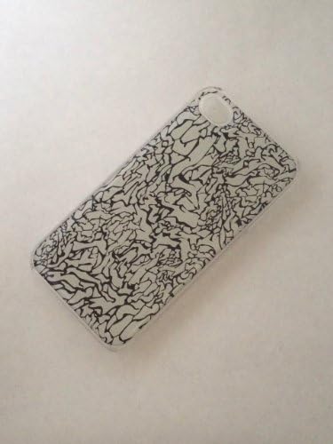 CLEAR Phone Case for iPhone 4 4S ELEPHANT PRINT JORDAN