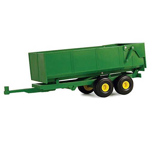 BIG FARM Plastic John Deere Dump Wagon w/Hyd Duymp & Lifting Endgate