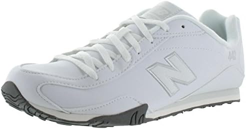 New Balance Women's CW442 Classic Sneaker,White/Silver,10 D(W) US