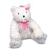 Melissa & Doug Cuddly White Bear- Plush