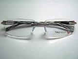 Tag Heuer - TAG HEUER 8104 003 POLISHED MINERAL RIMLESS EYEGLASSES