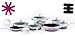 Metalac Zestik 13 Piece Porcelain on Steel Cookware by Karim  : image