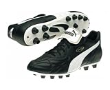 King Top Classic FG Football Boots Black/White/Gold