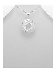Pendant Necklace In 92.5 Sterling Silver