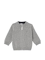 Petit Bateau Chaqueta Punto (Gris)