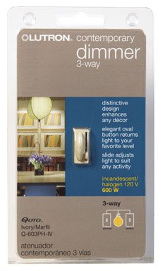 LUTRON ELECTRONICS Q-603PH-IV QUOTO DIMMER 600W 3W IV
