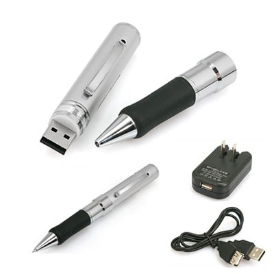 Childrens Toyshop  Electronics : USB2.0 Hidden 4GB Spy Camcorder Drive Pen DVR Cam Camera / SPY Pen built in 300K Pixel Pin-hole support Video and Voice Recording