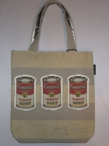 Andy Warhol Campbell's Tomato Soup Cans Tote Bag