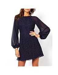 Sexy Lace Cocktail Floral Print Club Dress/Evening Dress/Party Dress/Mini Dress 