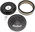 Edelbrock 1223 Pro-Flo Black Finish 3" Round Air Filter Element with 14" Diameter