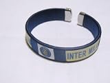 Lot of 3 Inter Milan Wristband Bracelet Italian Soccer Football