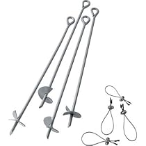 ShelterLogic 4-Pk. of 30in. Auger Anchors