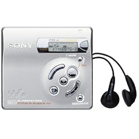 Sony MZ-R501 Silver Recordable MiniDisc Walkman