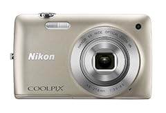 Nikon COOLPIX S4300 16 MP Digital Camera with 6x Zoom NIKKOR Glass Lens and 3-inch Touchscreen LCD (Silver) 