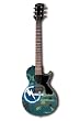 Maestro by Gibson G-Force Series Single Cutaway, Blue Camo