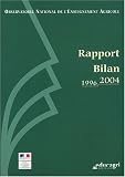Rapport de l'ONEA : Rapport Bilan 1996-2004