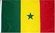 Senegal National Country Flag - 3 foot by 5 foot Polyester (New)