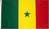 Senegal National Country Flag  3 Foot By 5 Foot Polyester New