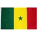 Senegal National Country Flag - 3 foot by 5 foot Polyester (New)