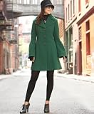 Jessica Simpson Single-Breasted Coat With Bell Sleeves