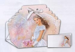 Quinceanera Bomboniera Portaconfetti - 12pcs/pk.