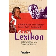 Scriptor Lexika: Musiklexikon: Kompaktwissen f�r Sch�ler und junge Erwachsene