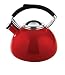 Kitchen & Housewares : Copco Vitara 2-1/2-Quart Enamel on Steel Teakettle, Sedona Red