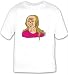 T-shirt with man, senior, 