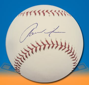 AARON HILL Toronto Blue Jays Signed Baseball