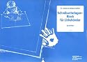 Schreibunterlagenblock für Linkshänder