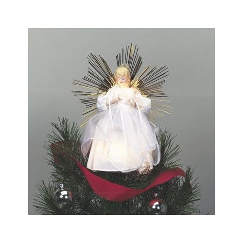 Illuminated Angel Tree Top (498073) Tree Top Angel Lighted