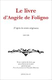 Le Livre d'Ang�le de Foligno
