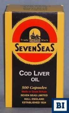 7 SEAS COD LIVER OIL CAPS Size: 500