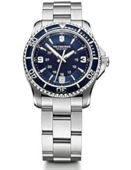 Victorinox Maverick Swiss Army Quartz Blue Dial Womens Watch - (241609)