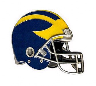 Alfred Hitch Cover 10009 Hitch Cover Wolverines Helmet