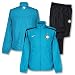 10-11 Inter Milan Woven Warm Up Suit - Sky/Navy