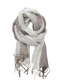H.E. Homini Emerito Men's Bicolour Linen Foulard