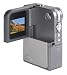 Aiptek Pocket DV 3500 Pocket-Camcorder (SD Karte, 16 MB interner Speicher, 4-fach digital Zoom, 3,8 cm (1,5 Zoll) Display, USB 2.0) silber