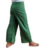 Thai Fisherman Pants Yoga Trousers FREE SIZE Plus Size Cotton