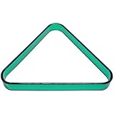 Acrylic Designer Pool Ball Triangle, Green