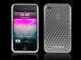 Mivizu iPhone 4 Clear Case, HD jelly Skin case with diamond cut design compatible for iPhone 4, iPhone 4G, iPhone 4th Gen, with MiniSuit LCD Cleaner