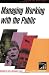 Book Managing Working with the Public in Local Government (Managing in Local Government)