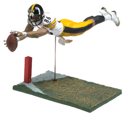 Hines Ward #86 White Jersey Chase Alternate Variant Pittsburgh Steelers Six Inch McFarlane NFL Series 7 action figure