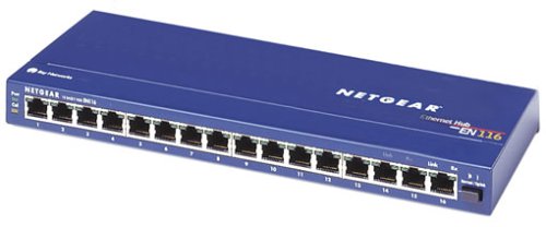 Netgear EN116GE Ethernet Hub mit 16 Ports