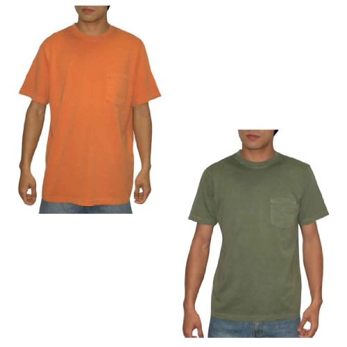 2 Packungen: Herren Eddie Bauer Rundhalskurze 