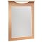 Natural Maple and Chrome Mirror