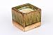 Buttercream Vanilla Soy Candle, Green Glazed Ceramic Pot (Small Square)