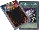 Yu Gi Oh : MFC-027 Unlimited Edition White Dragon Ritual Short Print Card - ( Magicians Force YuGiOh Single Card )